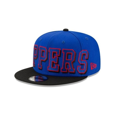 Sapca New Era Los Angeles Clippers NBA Block Font 9FIFTY Snapback - Albastri